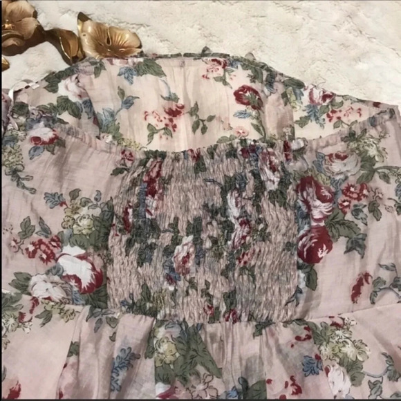 Strapless Floral Dress Size M Style 3380HAU - Picture 10 of 10